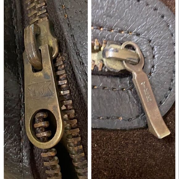 GUCCI Sherry line Suede Leather Clutch Bag 💼 Brown - Picture 5 of 16